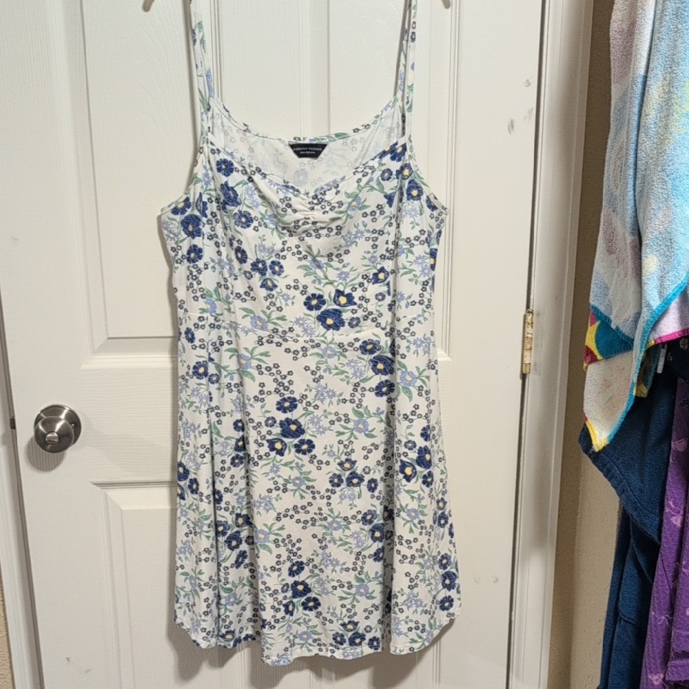 Floral Spaghetti Strap Dress